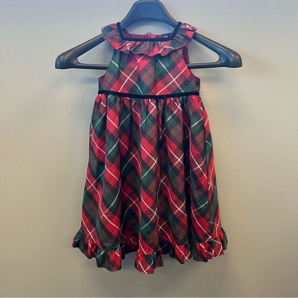 Gap Kids Sleeveless Dress with Ruffle Trim, size 5 years. - Picture 1 of 4